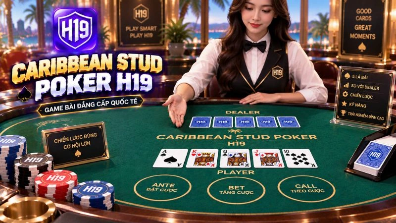 Caribbean Stud Poker H19 – Luật Chơi & So Bài