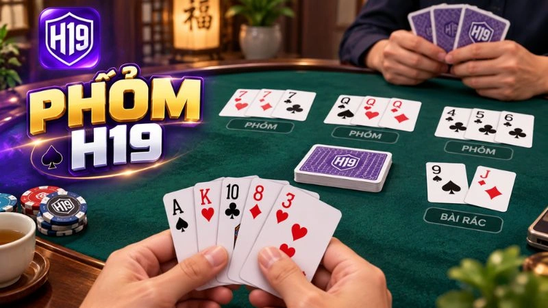 Phỏm H19 – Luật Chơi, Cách Ăn Bài & Hạ Phỏm